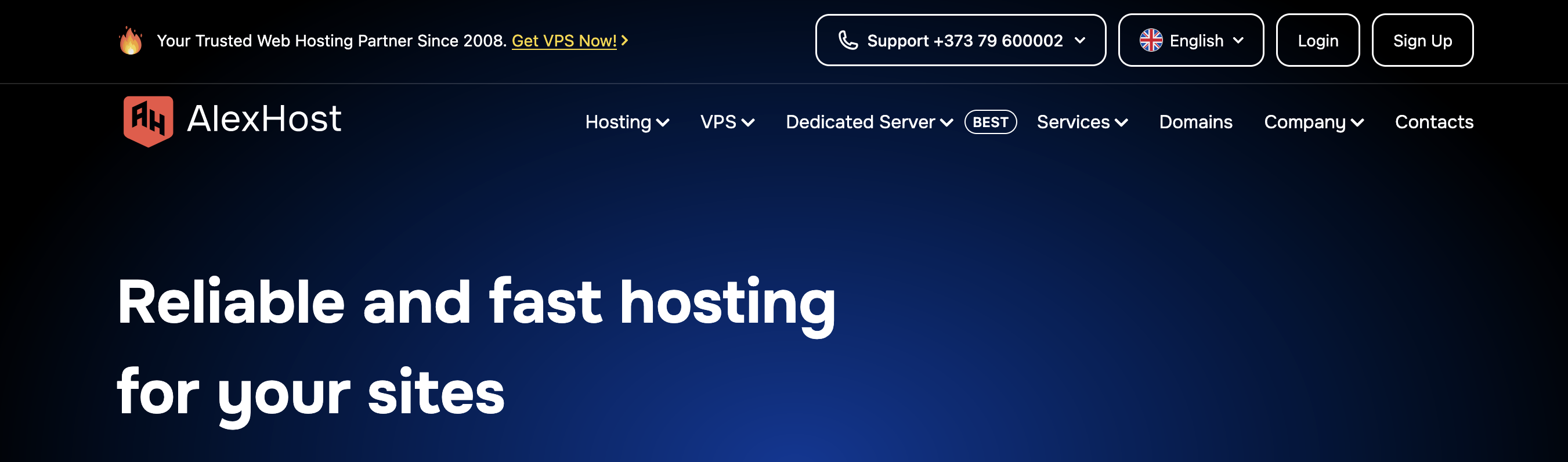 AlexHost SRL Hosting - Best Offshore VPS