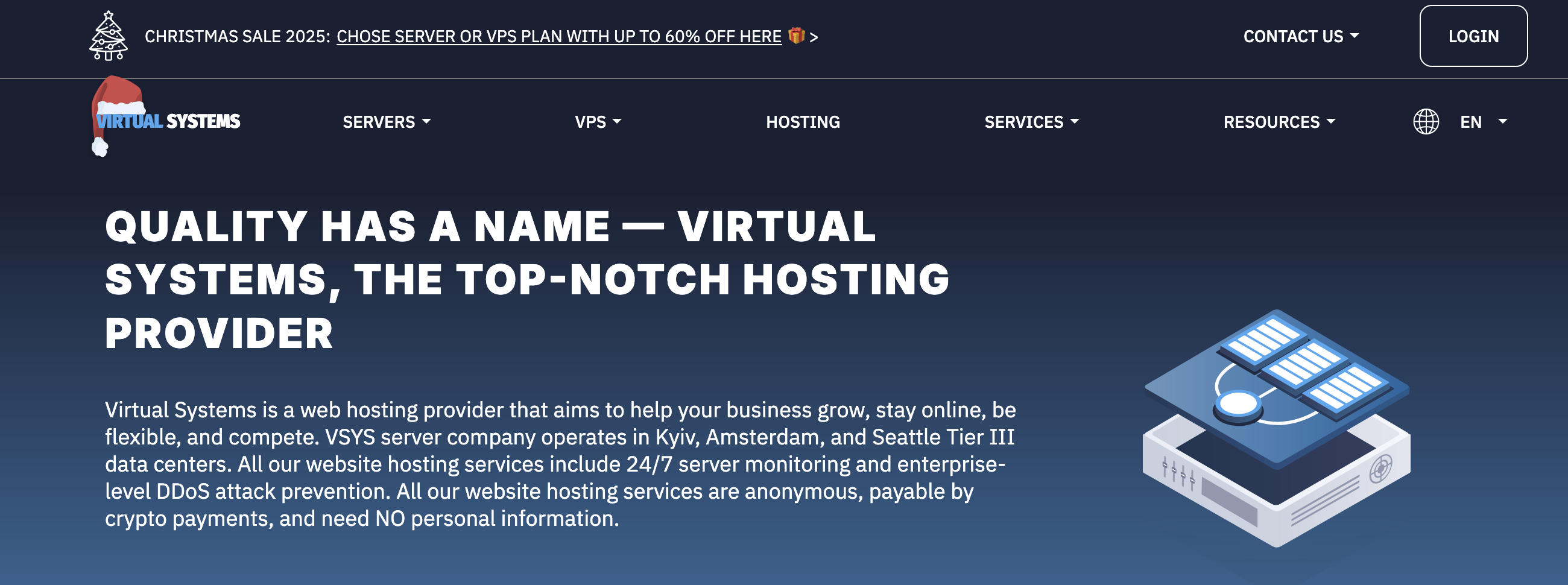 Virtual Systems LLC - Web Hosting Service Provider - VSYA -Host